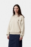 Carhartt Nelson Sweatshirt - Stone, Garment dyed Carhartt Nelson Sweatshirt - Stone, Garment dyed