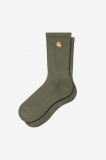 Carhartt Chase Socks - Leaf / Gold Carhartt Chase Socks - Leaf / Gold