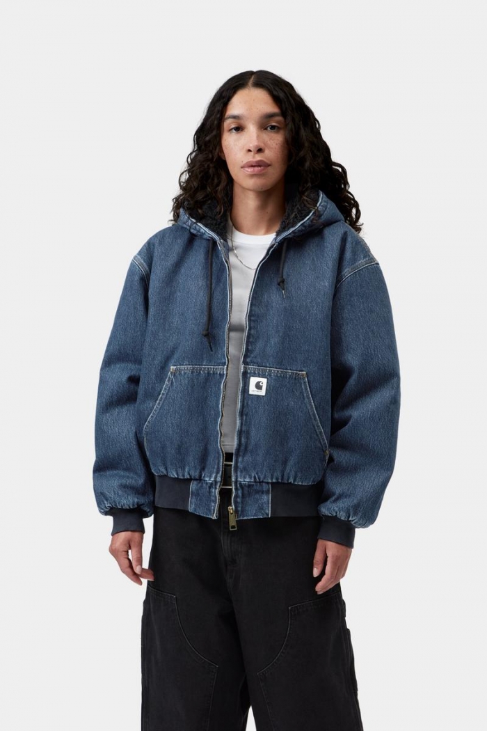 Carhartt OG Active Jacket (Winter) - Blue, Stone washed