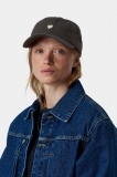 Carhartt Heart Metal Cap - Black / Silver Carhartt Heart Metal Cap - Black / Silver