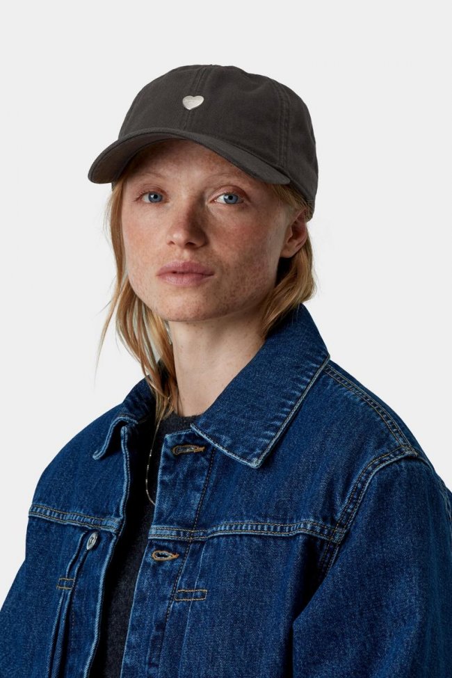 Carhartt Heart Metal Cap - Black / Silver