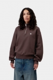 Carhartt Casey High Neck Sweatshirt - Palisander / Silver Carhartt Casey High Neck Sweatshirt - Palisander / Silver