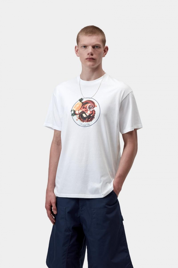 Carhartt S/S Octopus T-Shirt - White