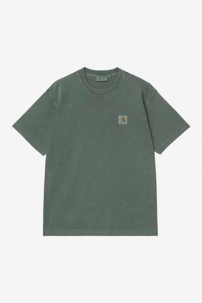 Carhartt S/S Vista T-Shirt - Dark Scarab, Garment dyed