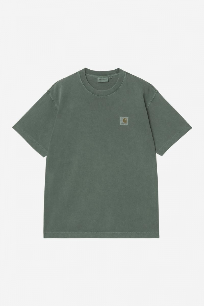 Carhartt S/S Vista T-Shirt - Dark Scarab, Garment dyed