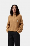 Carhartt Detroit Half Zip Sweater - WIP Dusty H Carhartt Detroit Half Zip Sweater - WIP Dusty H