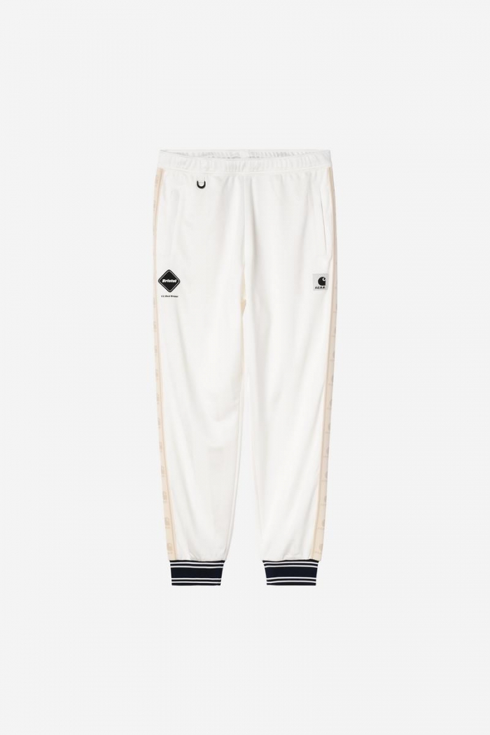 Carhartt F.C.Real Bristol x Carhartt WIP Track Jersey Pants - White