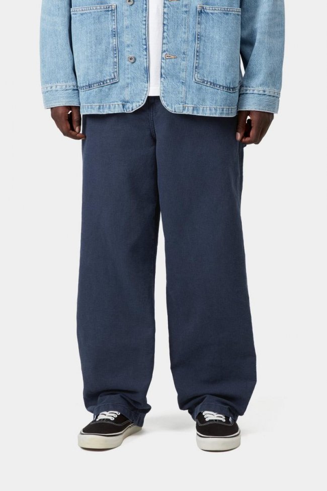 Carhartt Parrish Pant - Blue, Stone washed