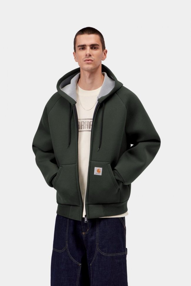 Carhartt Car-Lux Hooded Jacket - Raven