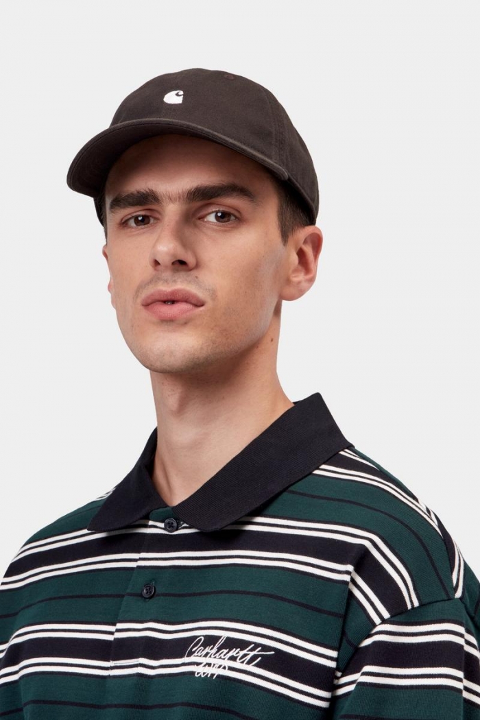 Carhartt Madison Logo Cap - Tobacco / White