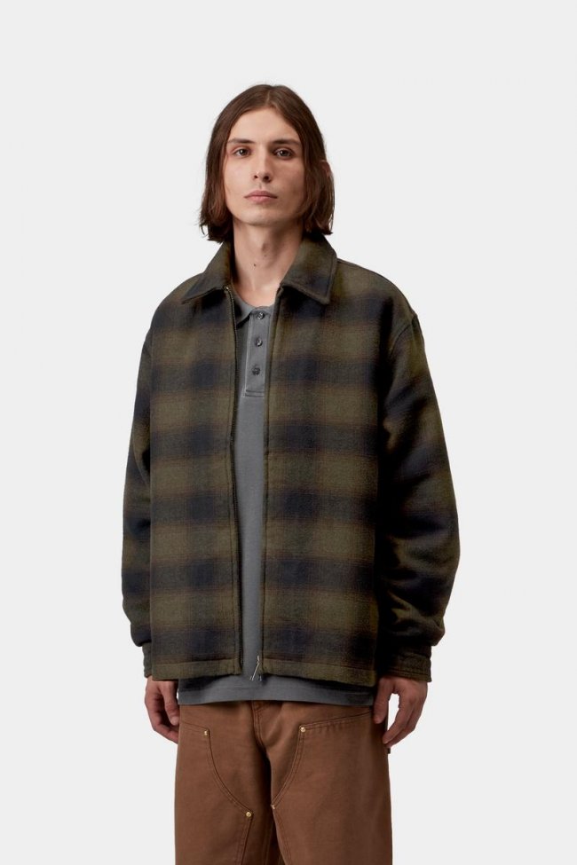Carhartt Alton Jacket - Alton Check, Cypress