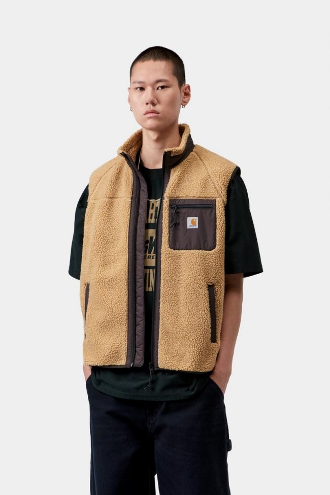Carhartt Prentis Vest Liner - WIP Dusty H / Tobacco Carhartt Prentis Vest Liner - WIP Dusty H / Tobacco
