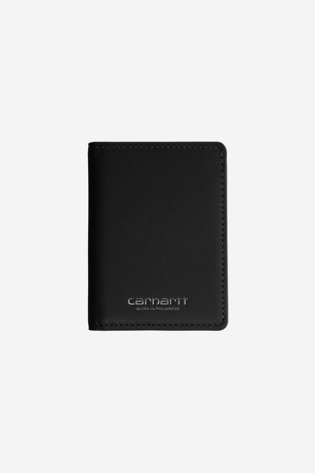 Carhartt Vegas Fold Cardholder - Black / Silver