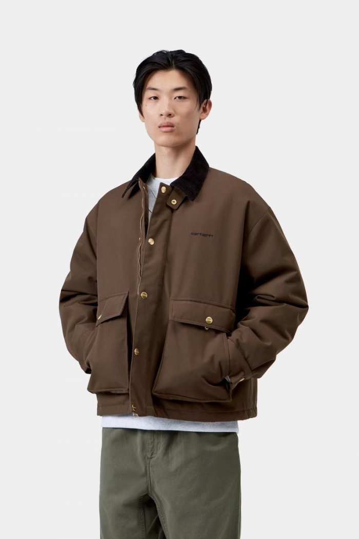 Carhartt Quentin Jacket - Tobacco / Black