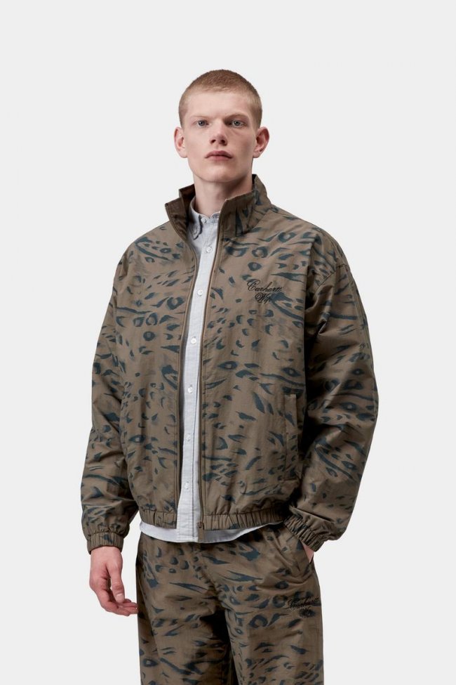 Carhartt Travon Jacket - Duck Feather Print, Cypress / Black Carhartt Travon Jacket - Duck Feather Print, Cypress / Black