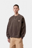 Carhartt Vista Sweatshirt - Tobacco, Garment dyed Carhartt Vista Sweatshirt - Tobacco, Garment dyed