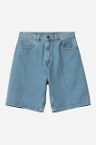 Carhartt Brandon Short - Blue, Stone bleached Carhartt Brandon Short - Blue, Stone bleached