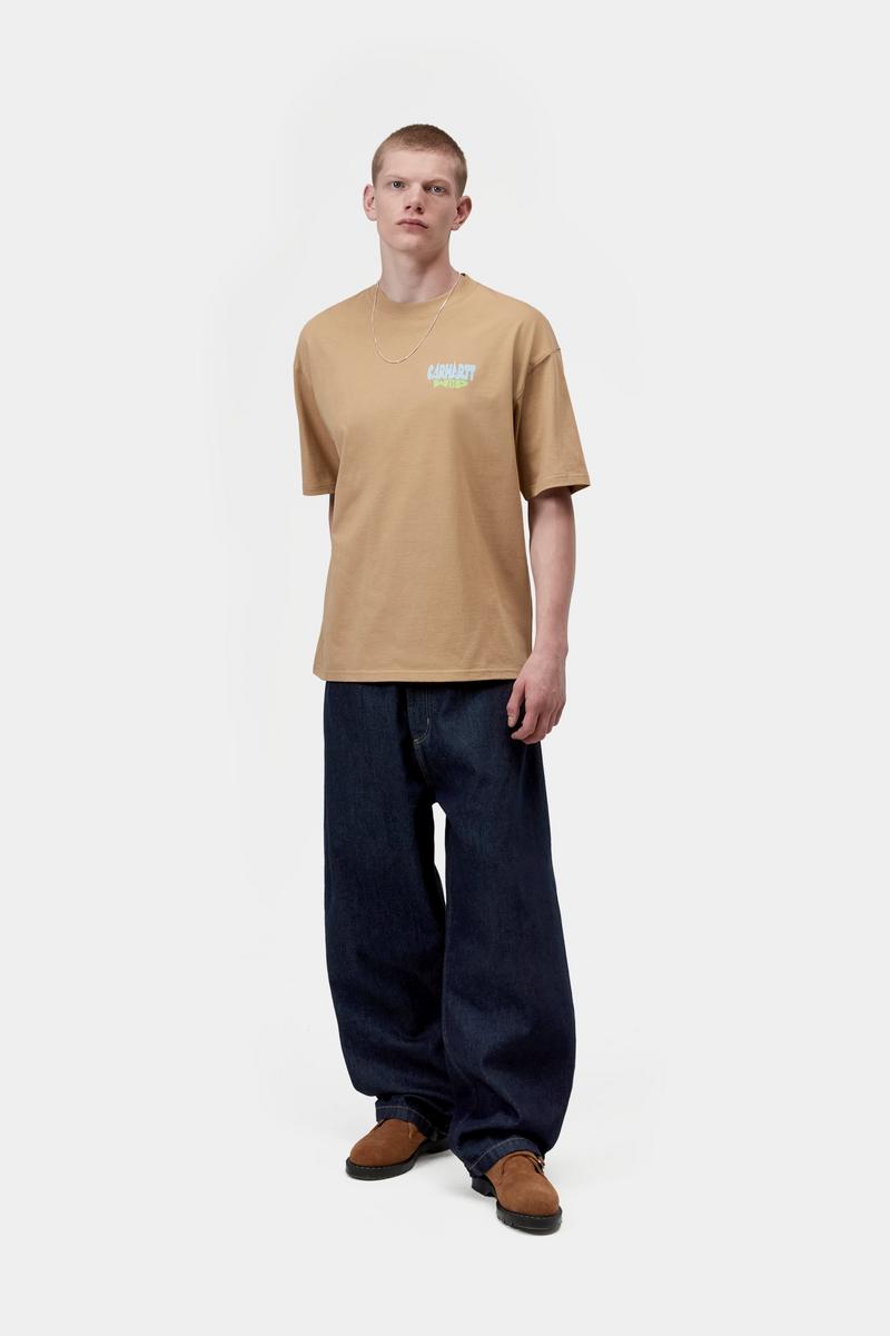 Carhartt S/S Luggage Label T-Shirt - Dusty H Brown