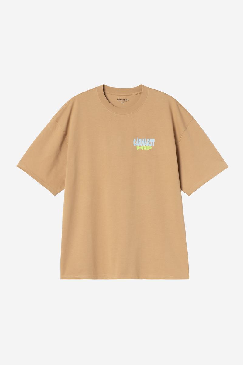 Carhartt S/S Luggage Label T-Shirt - Dusty H Brown