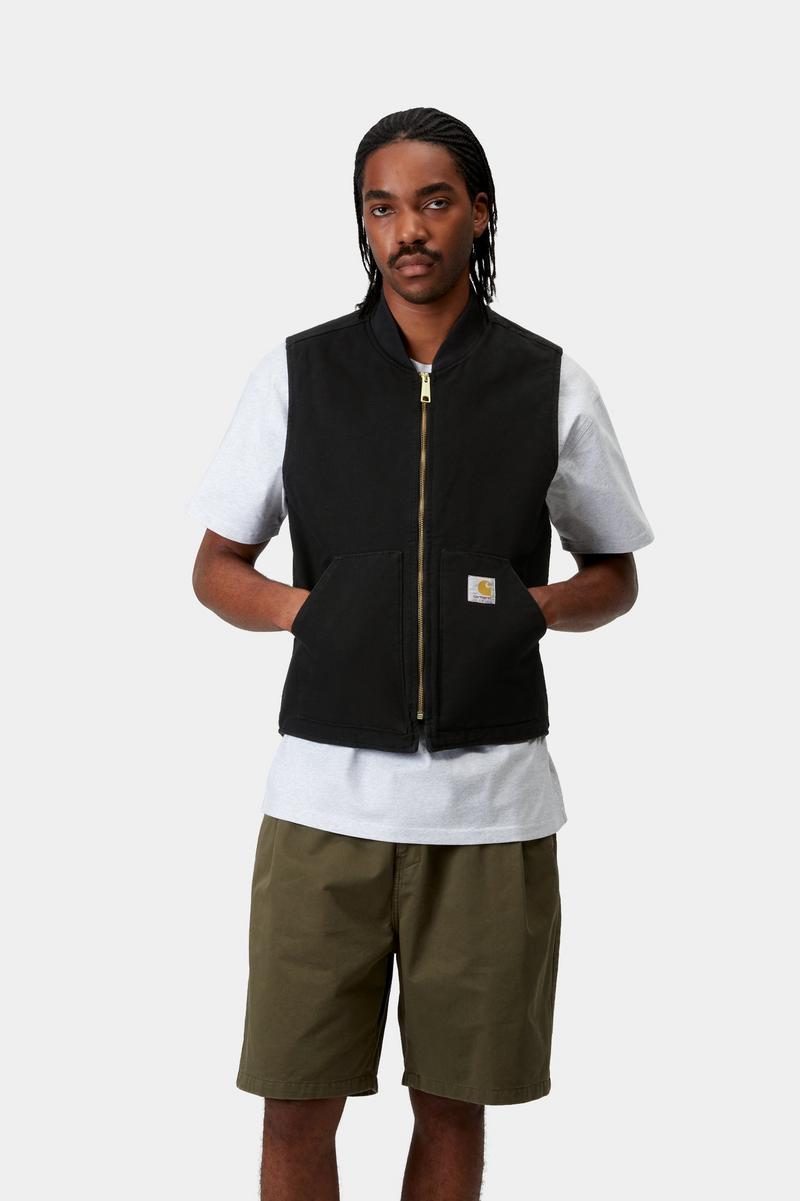 Carhartt Classic Vest - Black, Rinsed