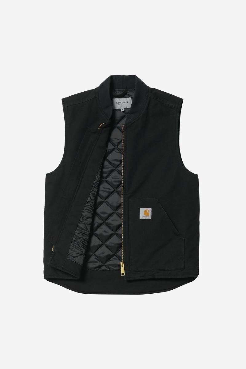 Carhartt Classic Vest - Black, Rinsed