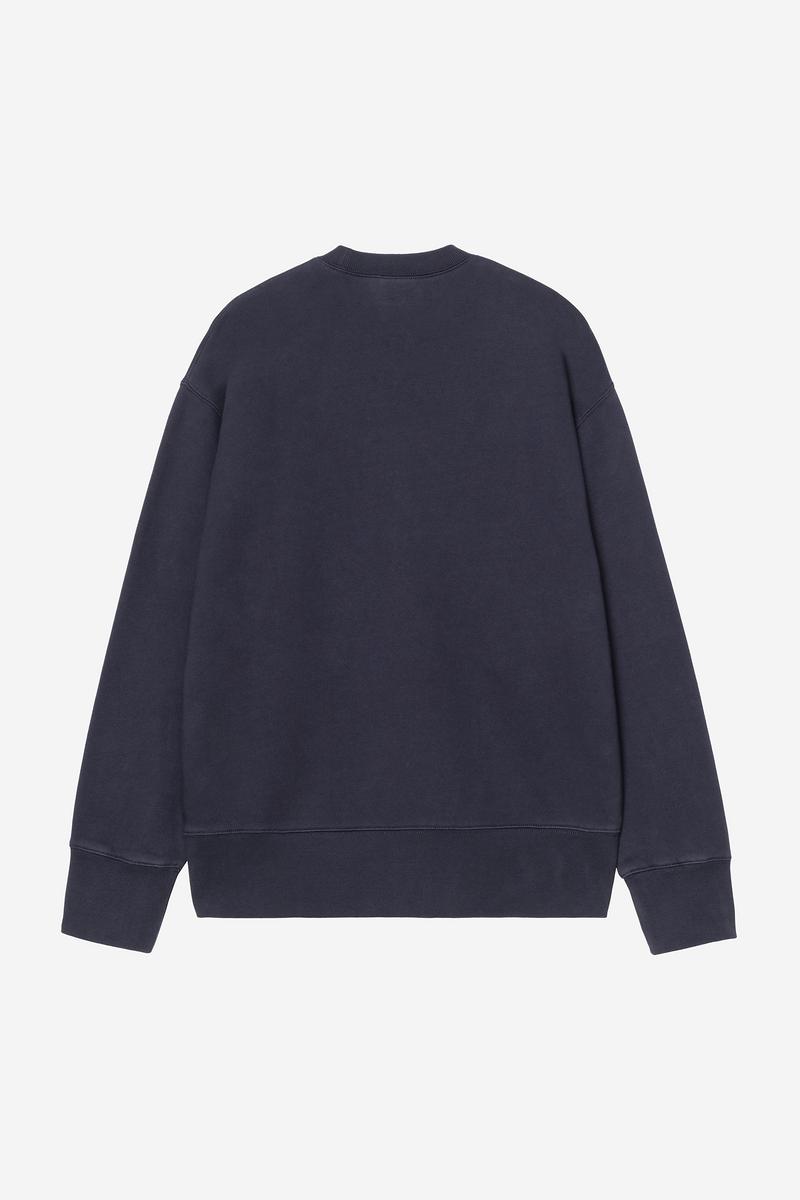 Carhartt 1989 Winners Sweatshirt - Dark Navy, Heavy stone wash