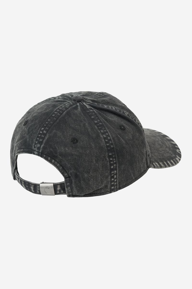 Carhartt Lambert Cap - Black, Moon wash