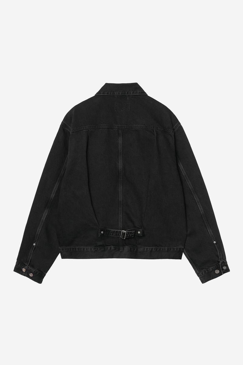 Carhartt Belmar Jacket - Black, Stone washed
