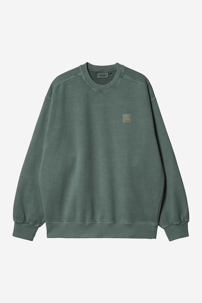 Carhartt Vista Sweatshirt - Dark Scarab, Garment dyed