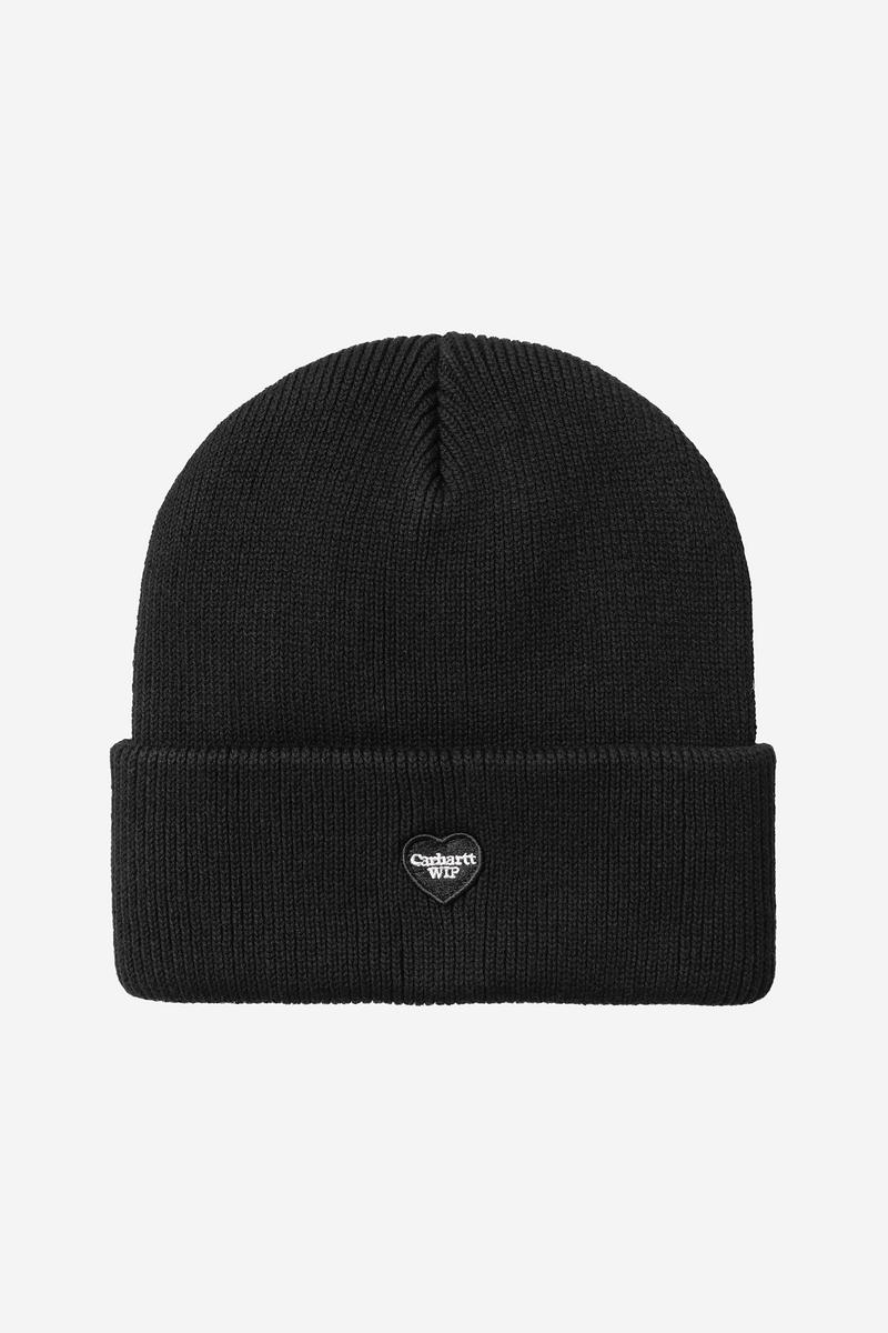 Carhartt Small Heart Beanie - Black