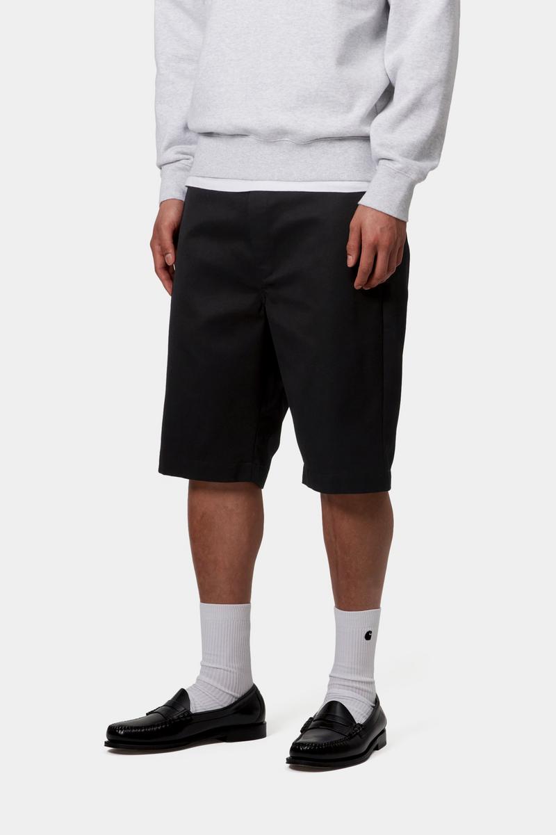 Carhartt Master Short - Black, Rinsed