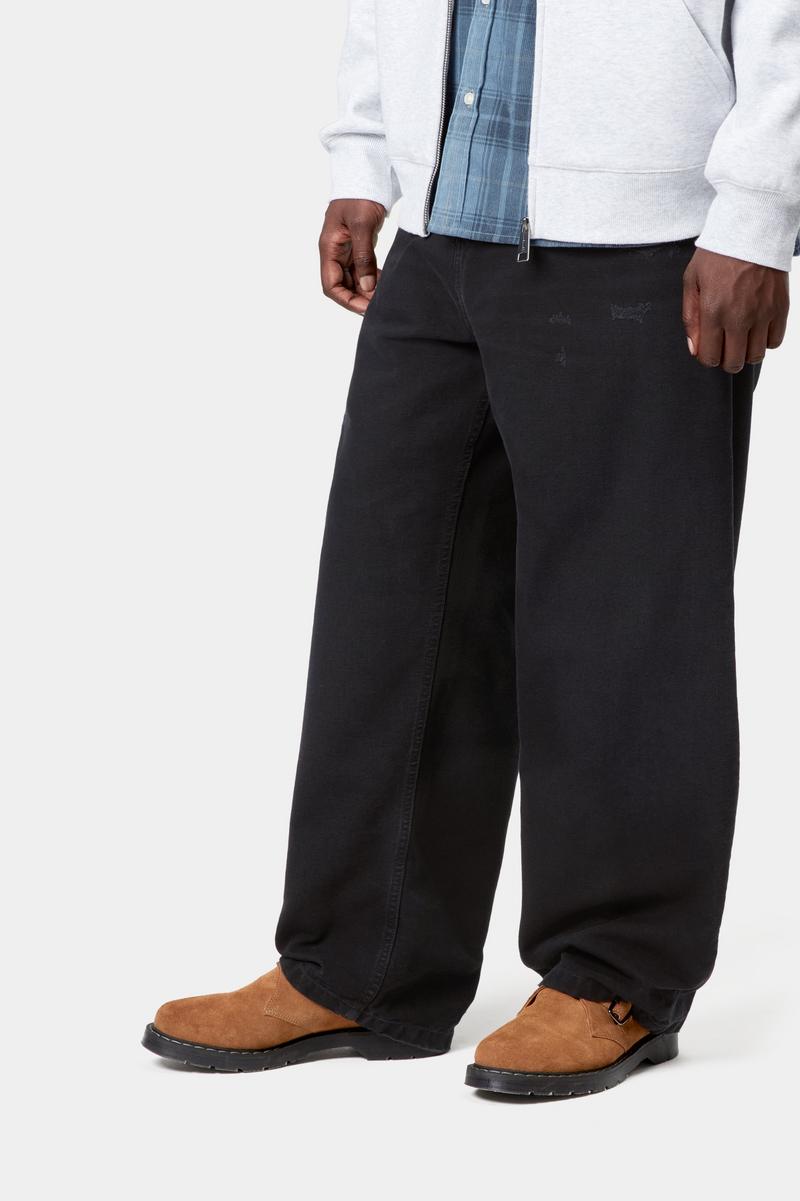 Carhartt Brandon Pant - Black, Grind wash