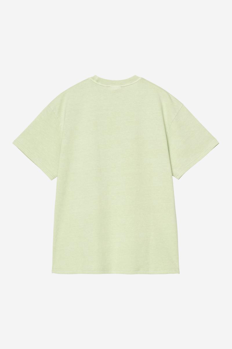 Carhartt S/S Helix Redux T-Shirt - Pale Olive, Garment dyed