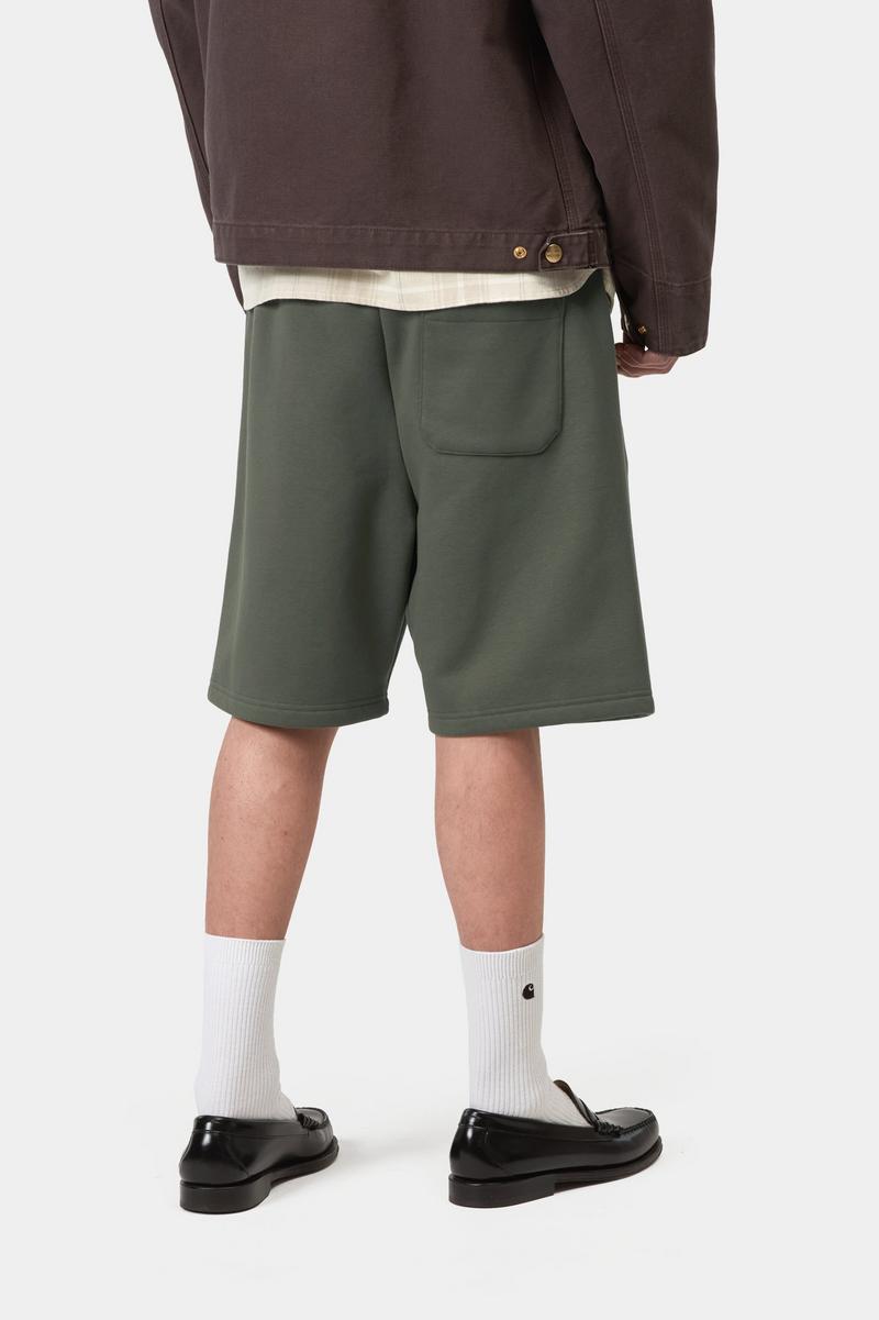 Carhartt Chase Sweat Short - Leaf / Gold