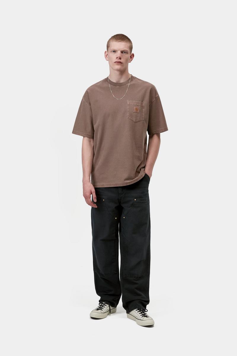 Carhartt S/S Loose Pocket T-Shirt - Tobacco, Garment dyed