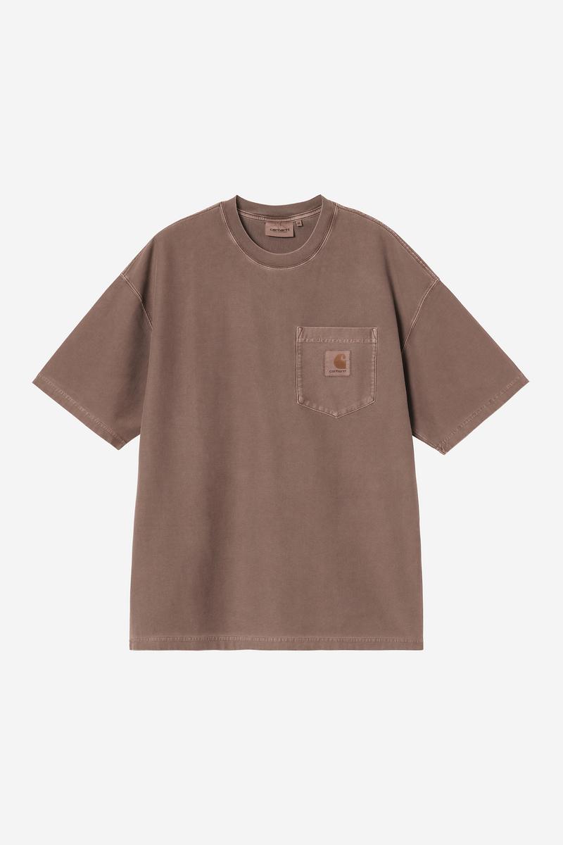 Carhartt S/S Loose Pocket T-Shirt - Tobacco, Garment dyed