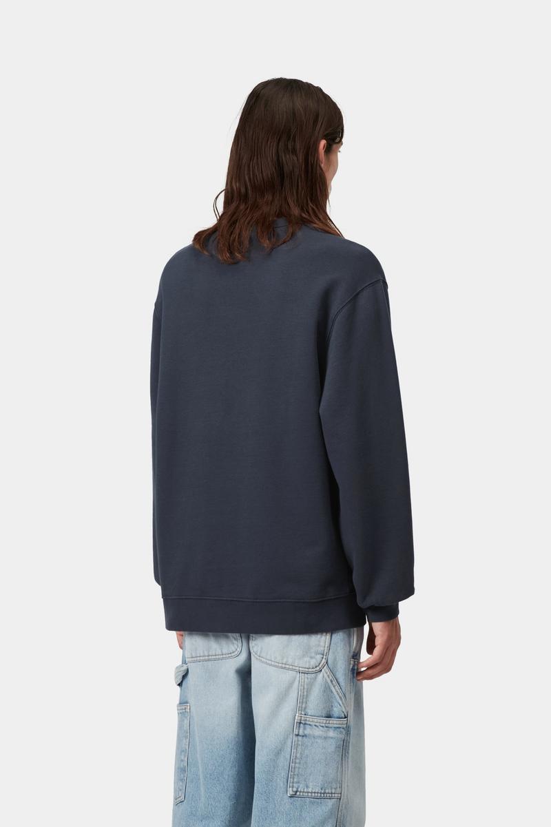 Carhartt Pond Corps Sweatshirt - Blue
