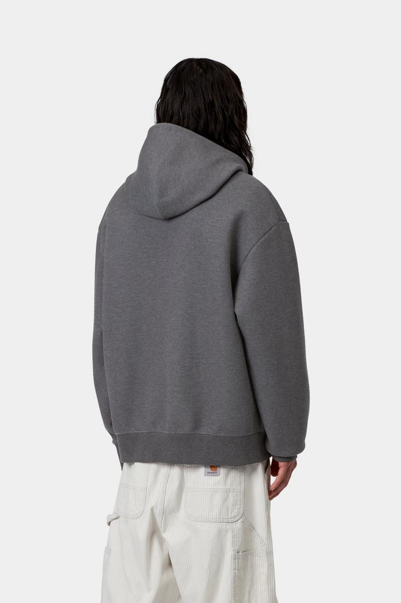 Carhartt Hooded Alda Sweatshirt - Black / White