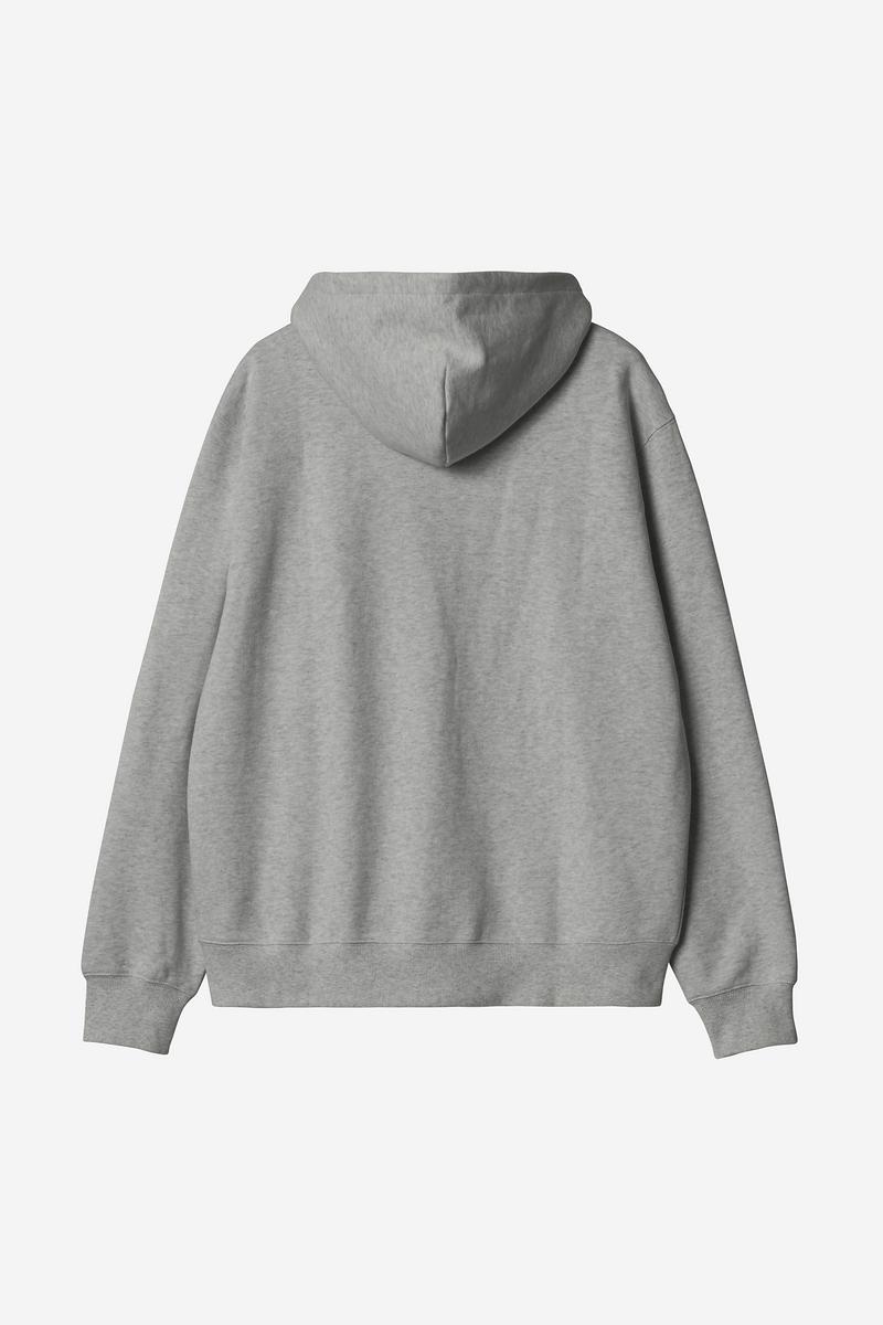 Carhartt Hooded Madison Jacket - Grey Heather/Dark Navy