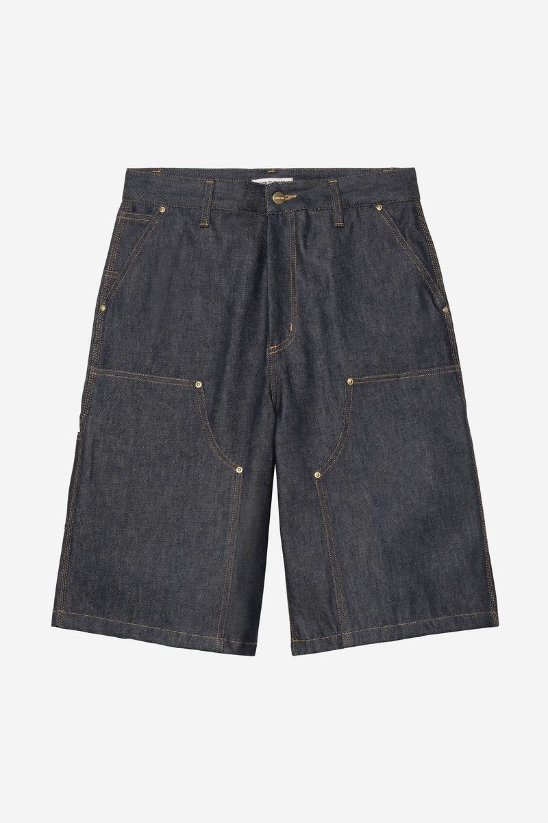 Carhartt Nixon Double Knee Short - Blue, Rigid