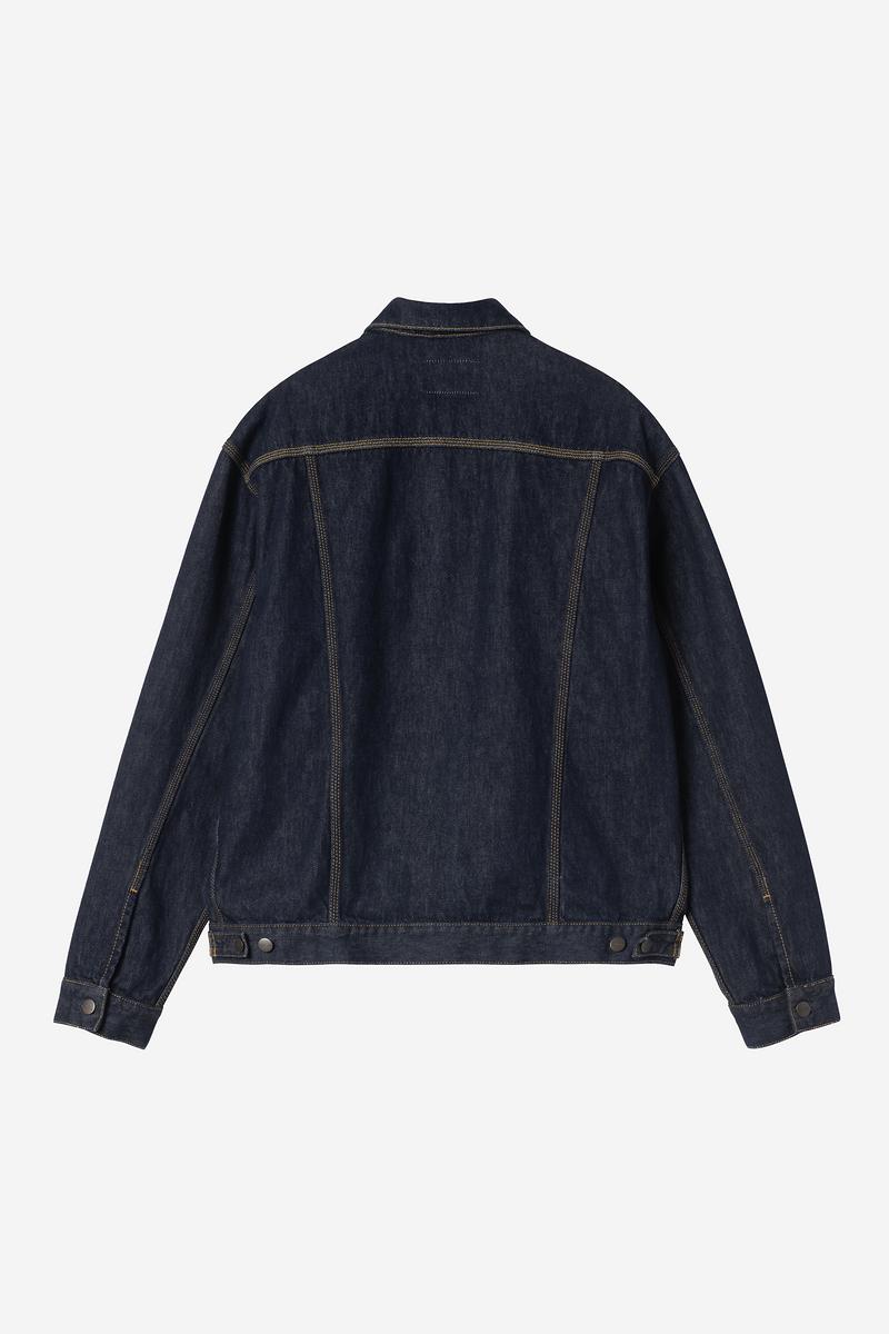 Carhartt Helston Jacket - Blue, Rinsed