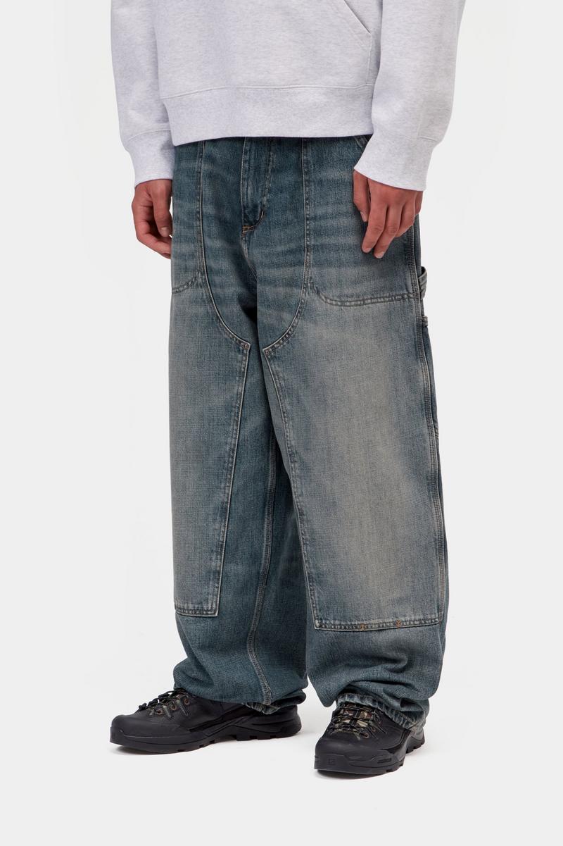 Carhartt Oakland Pant - Blue, Worn used wash