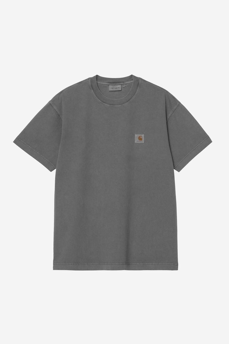 Carhartt S/S Vista T-Shirt - Black, Garment dyed