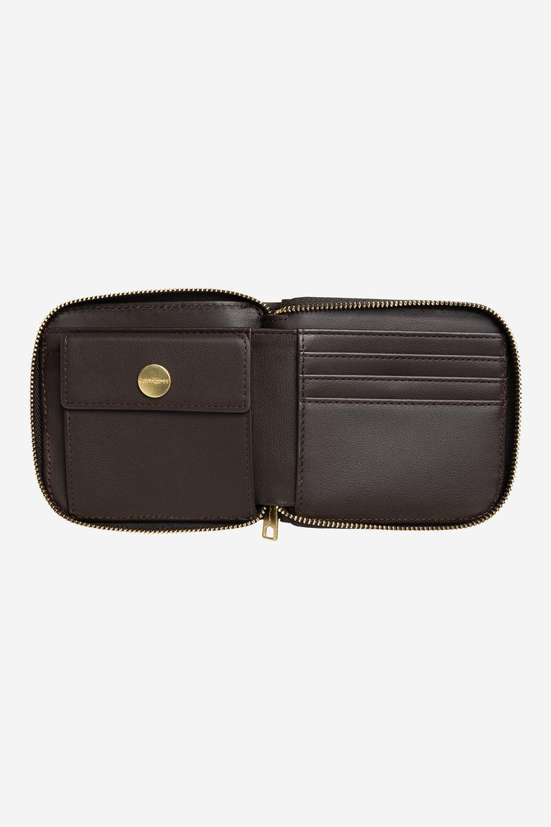 Carhartt Leather Wallet - Tobacco / Gold