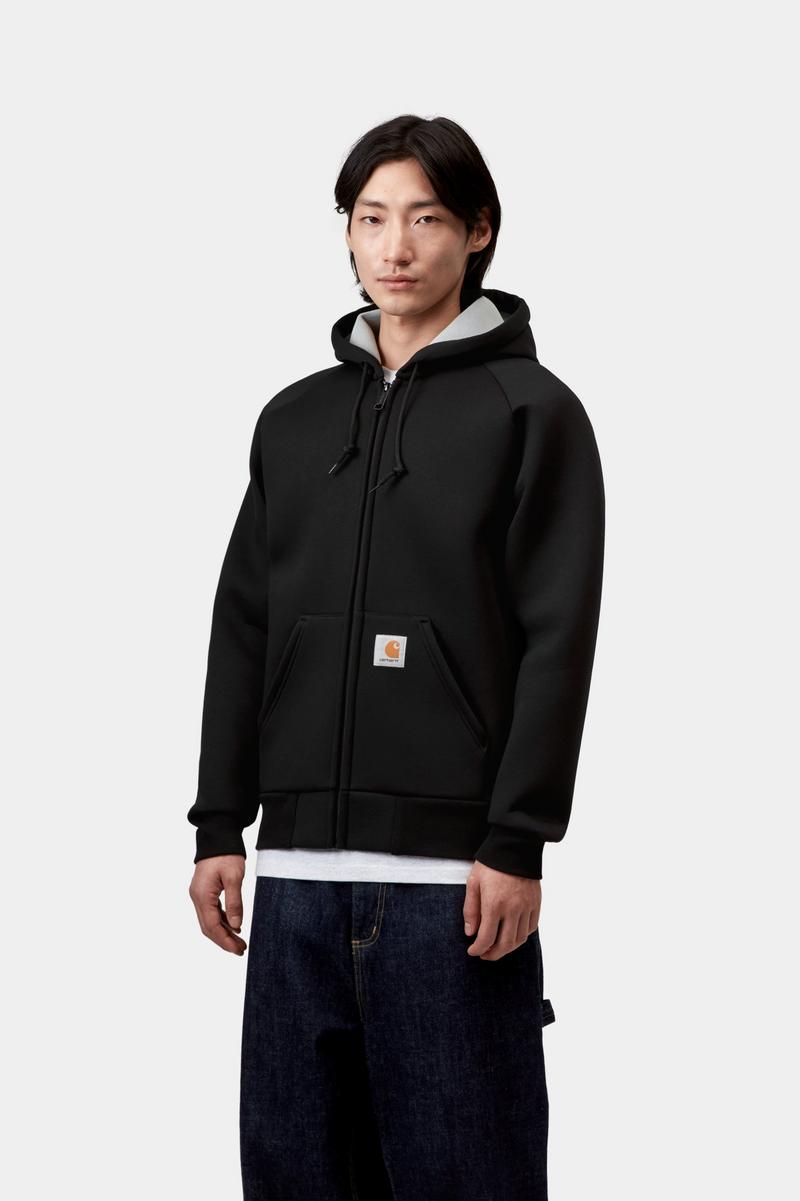 Carhartt Car-Lux Hooded Jacket - Black / Grey