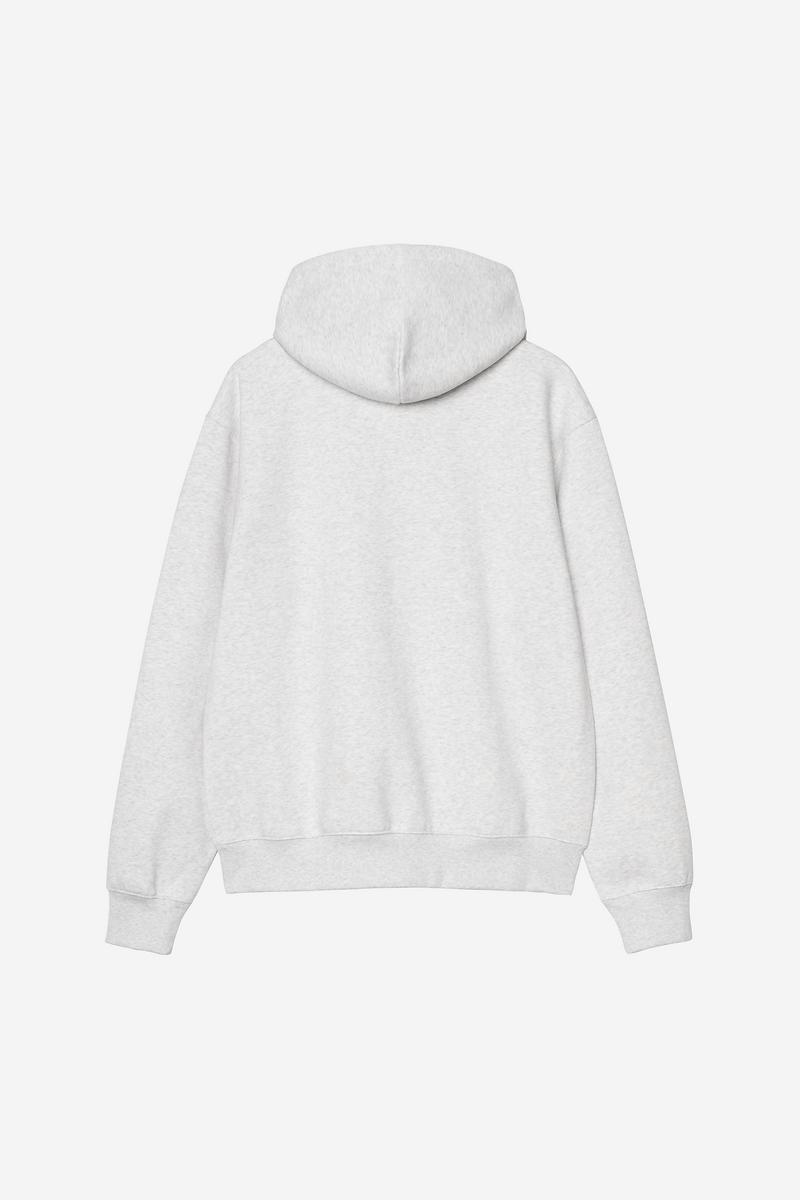 Carhartt Hooded Carhartt Sweatshirt - Ash Heather / Graphite