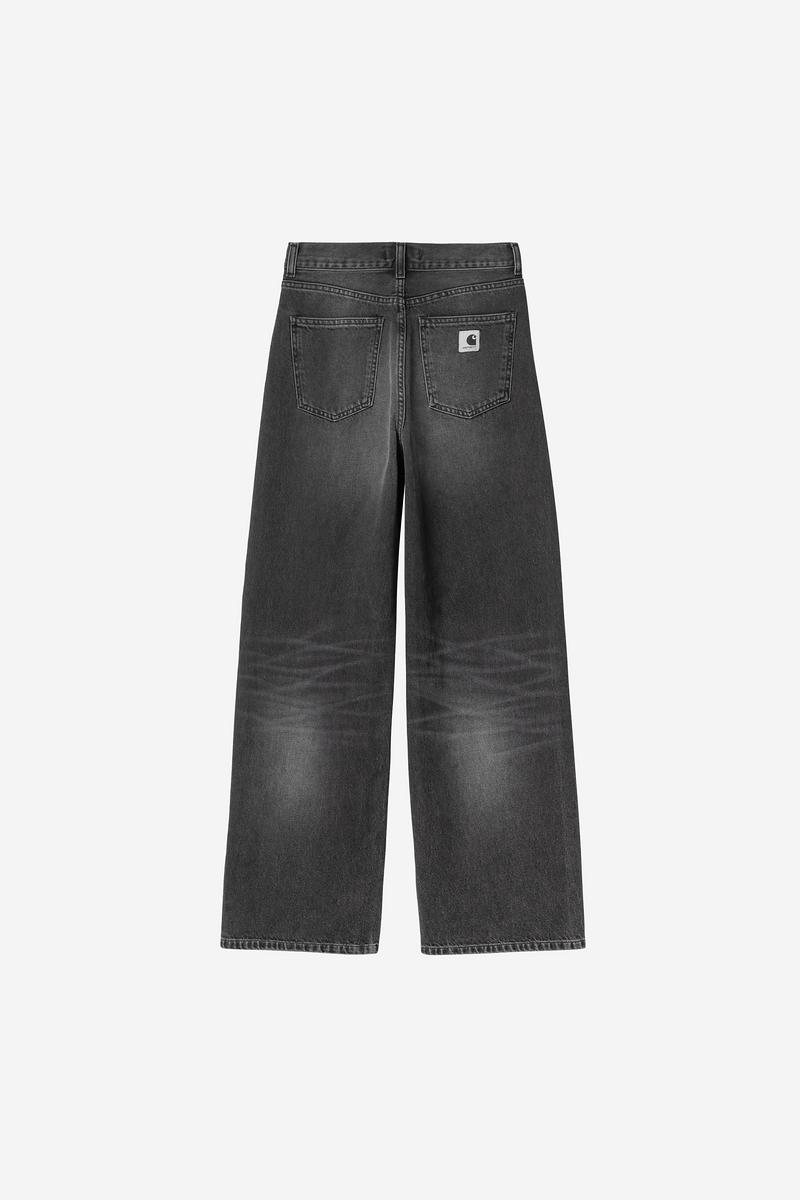 Carhartt Jane Pant - Black, Dark used wash