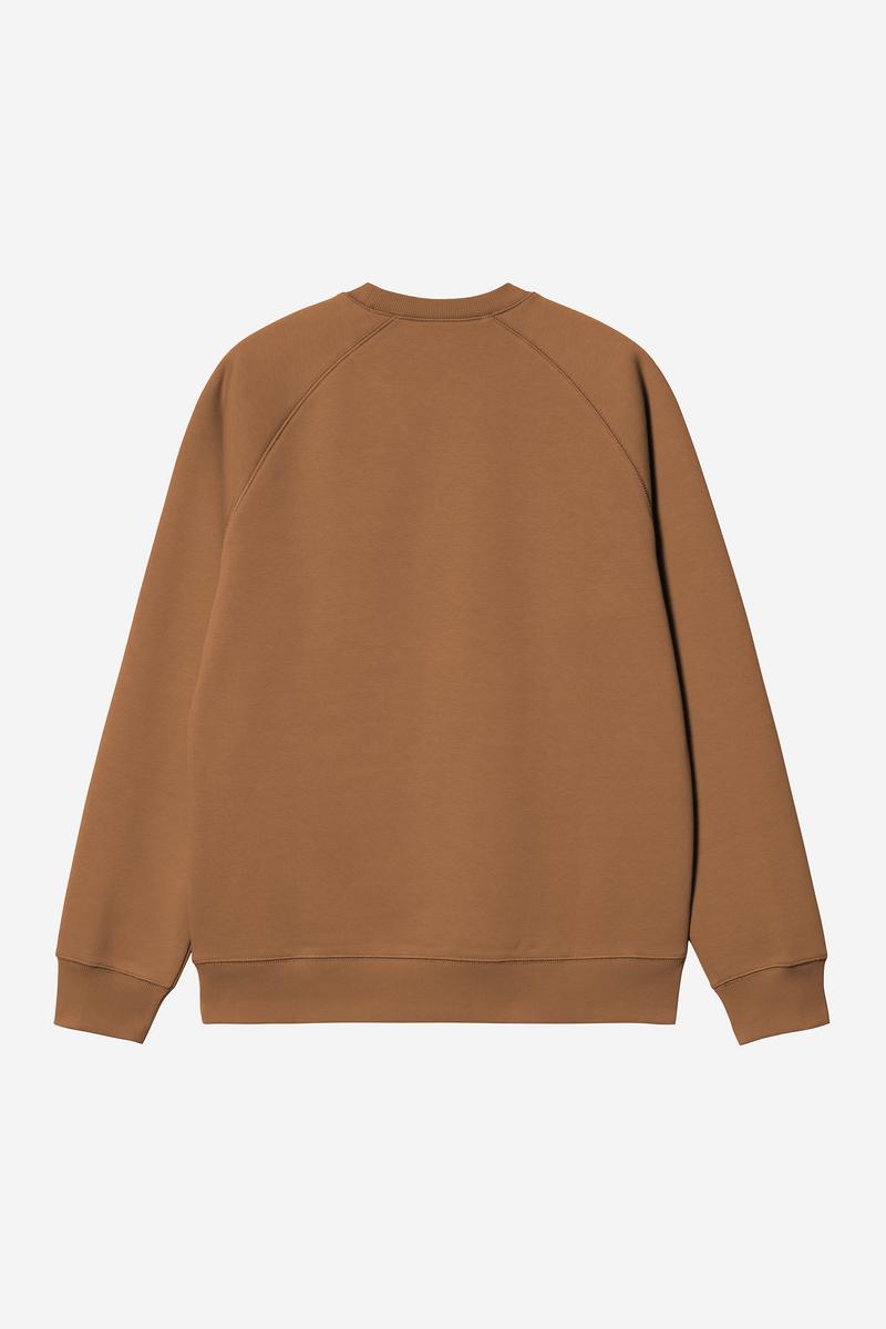 Carhartt Chase Sweatshirt - Hamilton Brown / Gold