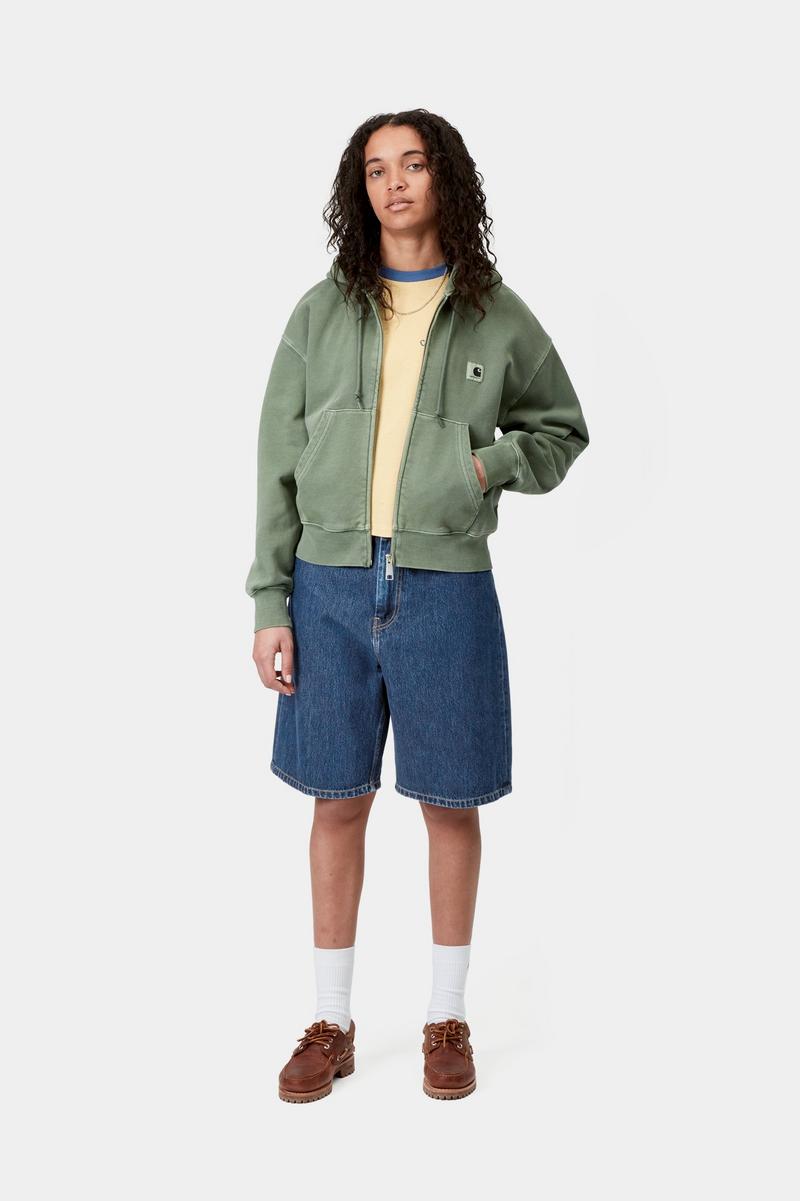 Carhartt Brandon Short - Blue, Stone washed