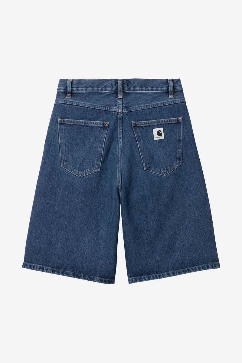 Carhartt Brandon Short - Blue, Stone washed